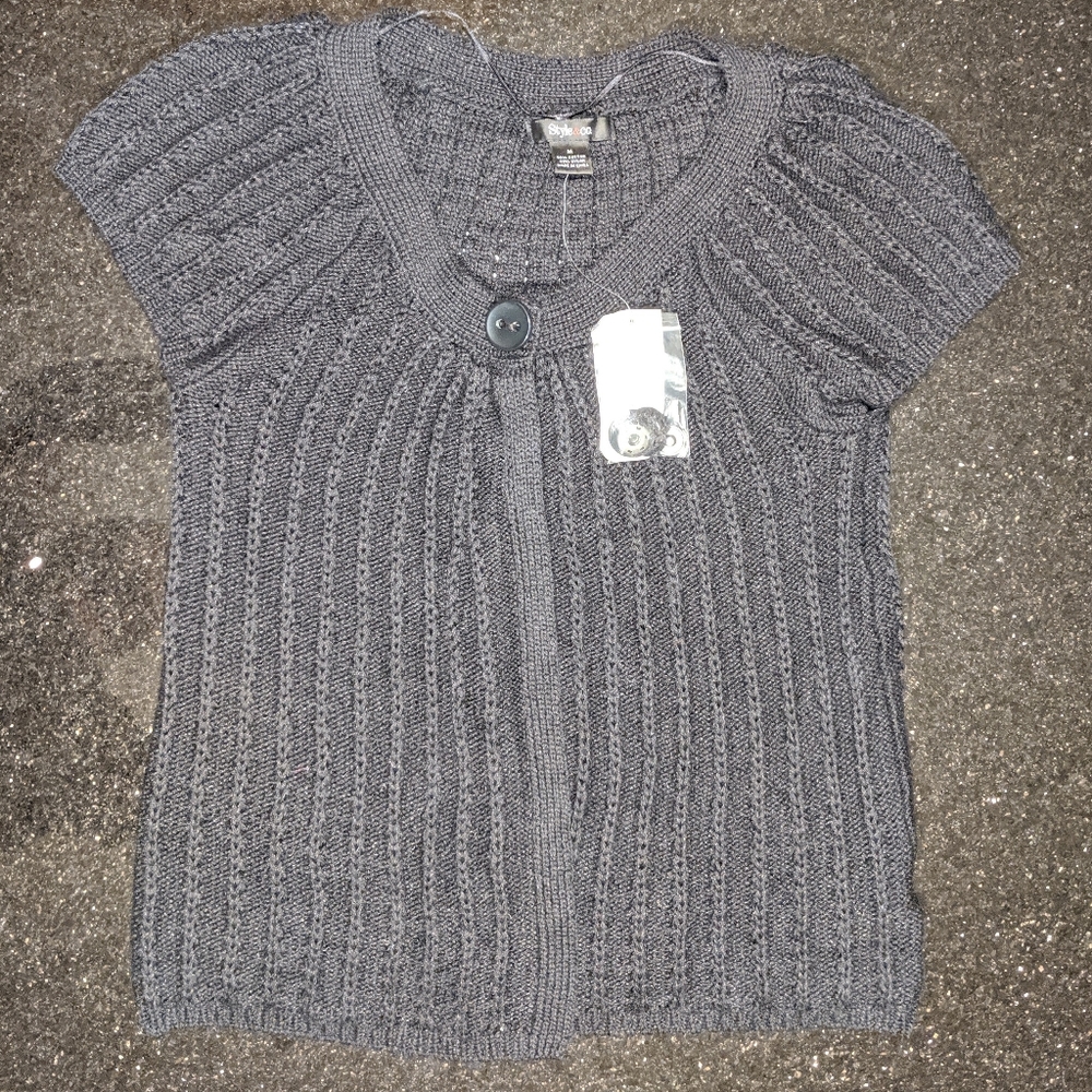Style & co womens medium sweatertop